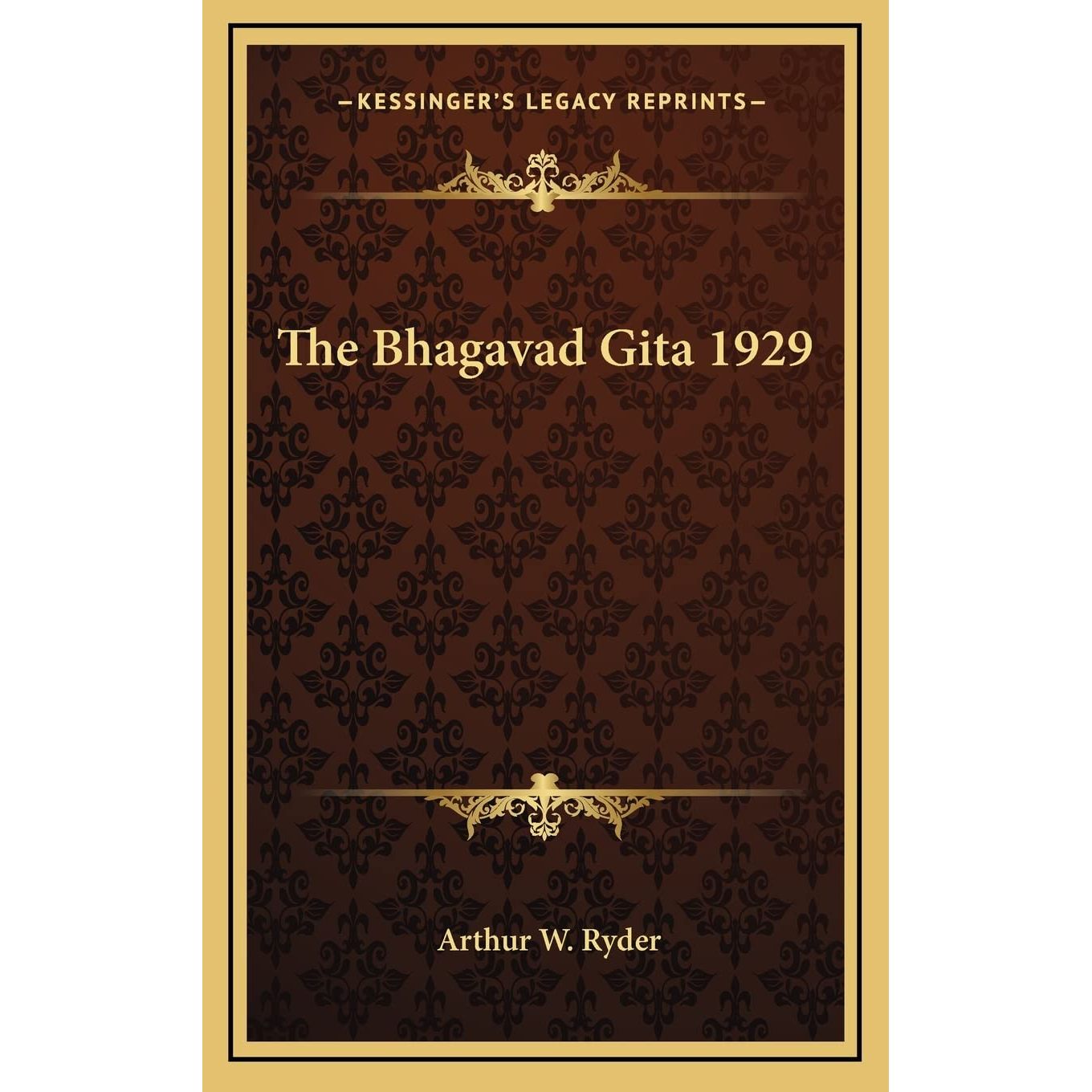 The Bhagavad Gita 1929