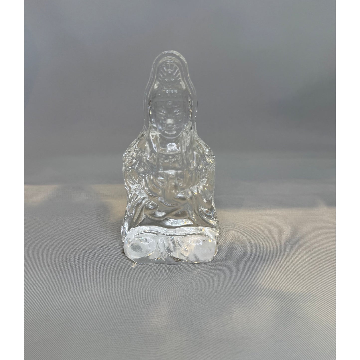 Glass Guanyin Statue- 4 inches