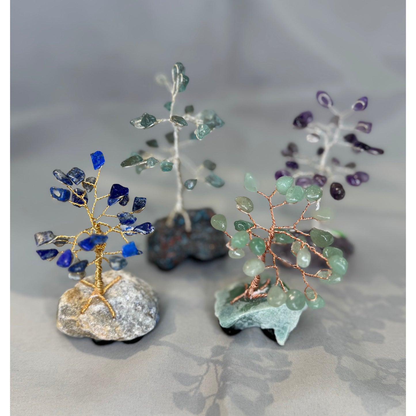 Mini Crystal Wire Trees