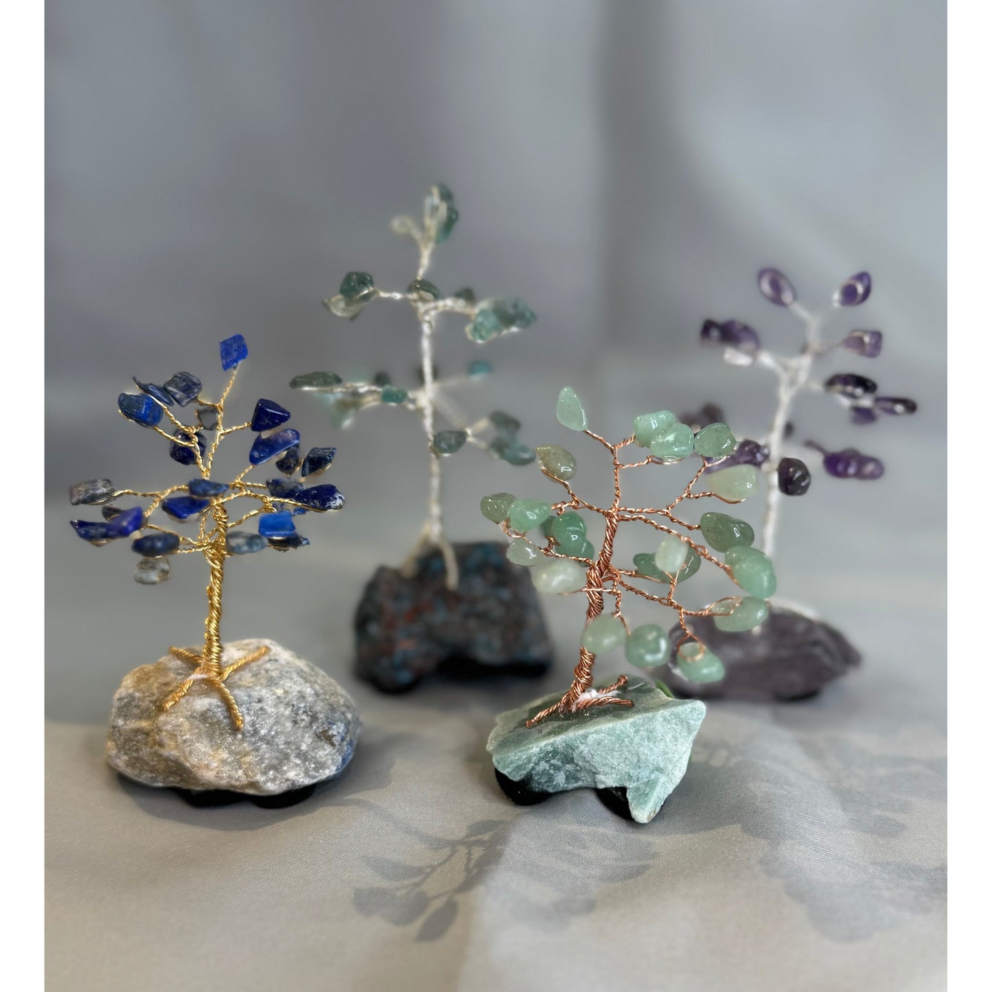 Mini Crystal Wire Trees