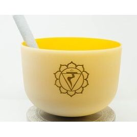 Perfect Pitch Singing Bowls in Colors With Symbols