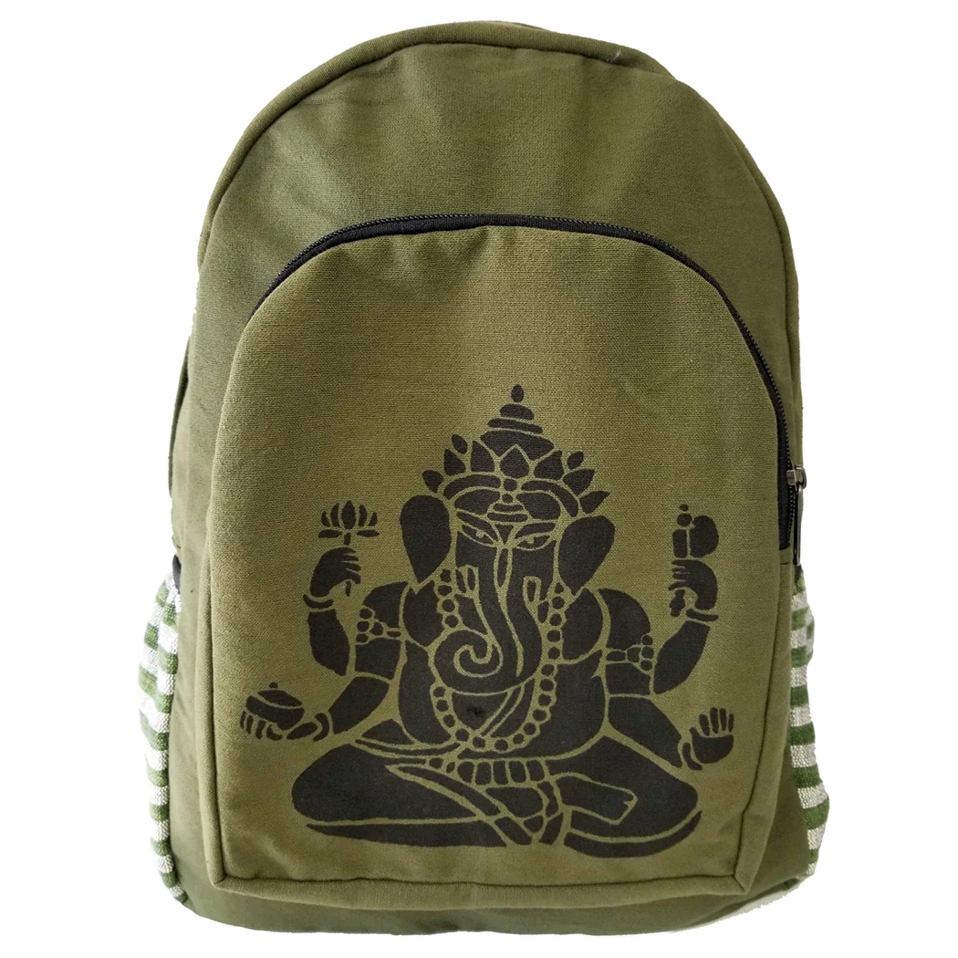 Yak & Yeti Black and Green Ganesh Backpack