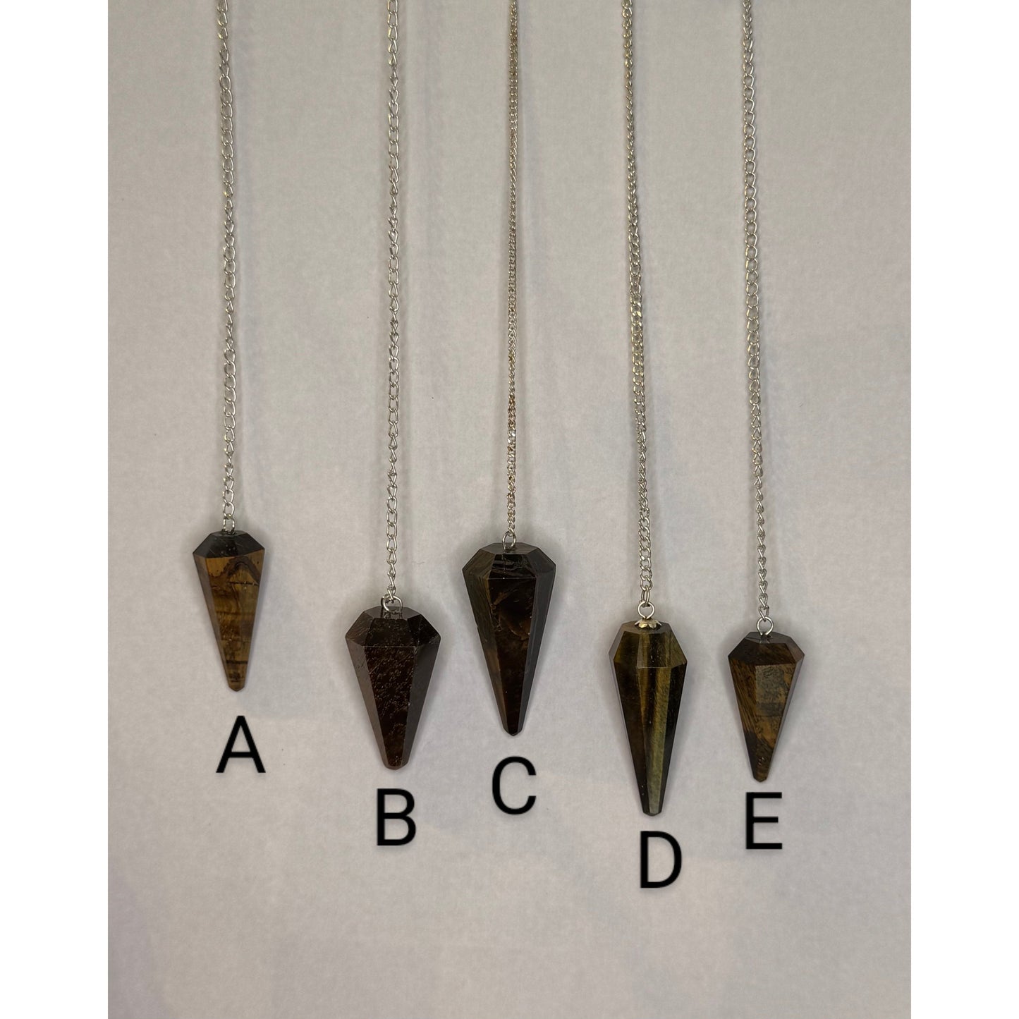Tigers Eye Pendulum