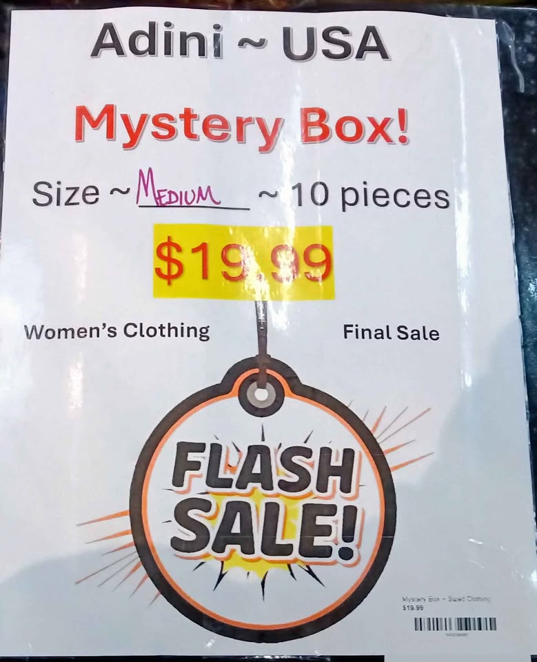 Mystery Clothing Box ~ 10 Pieces