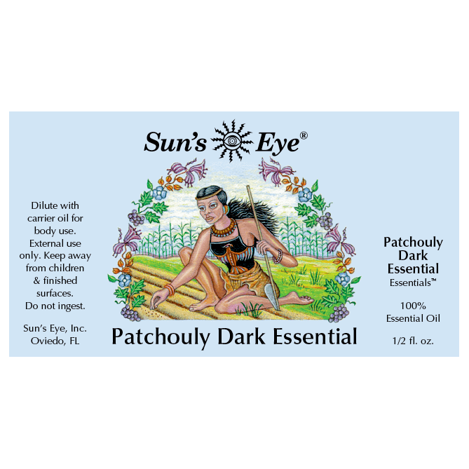Patchouly Dark Essential Oil By Sun's Eye