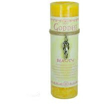 Goddess Pillar Candle & Pendant - Beauty