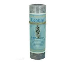 Goddess Pillar Candle & Pendant/Necklace - Spirtuality