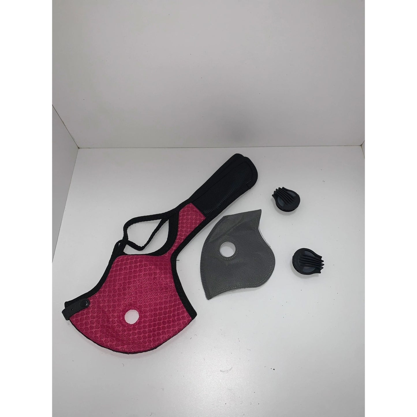 Washable and Reusable Sport Shield Exhalation Valve Mask With Velcro Closure
