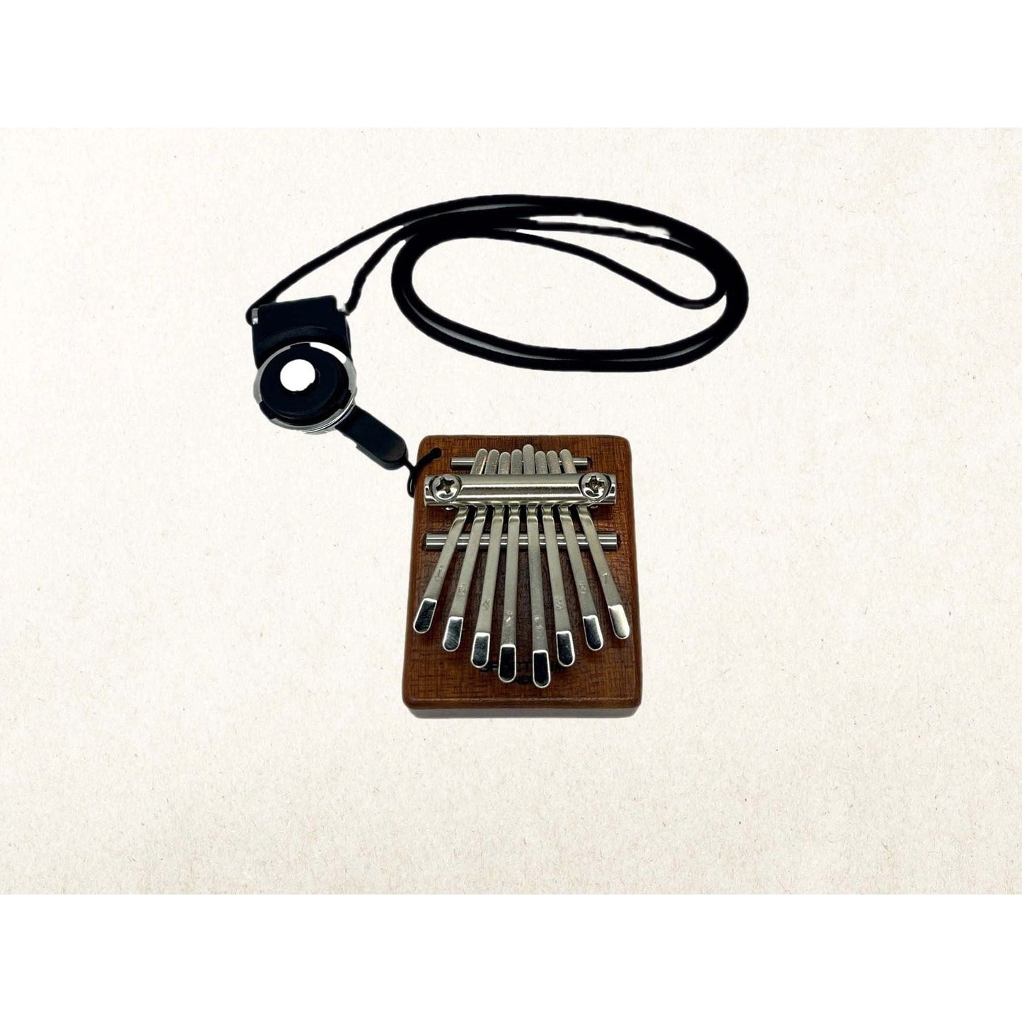 Mini 8-Key Sapele Plate Kalimba Instrument - 3 Designs ~ Finger Piano
