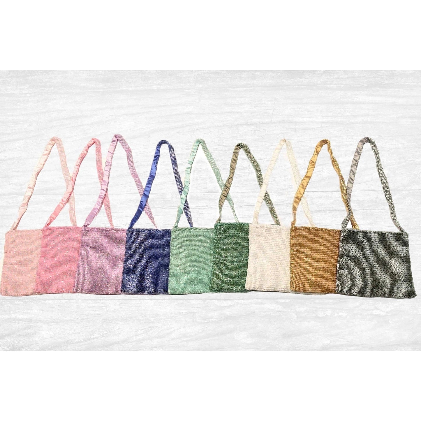 Hand Made Seed Beaded Purses