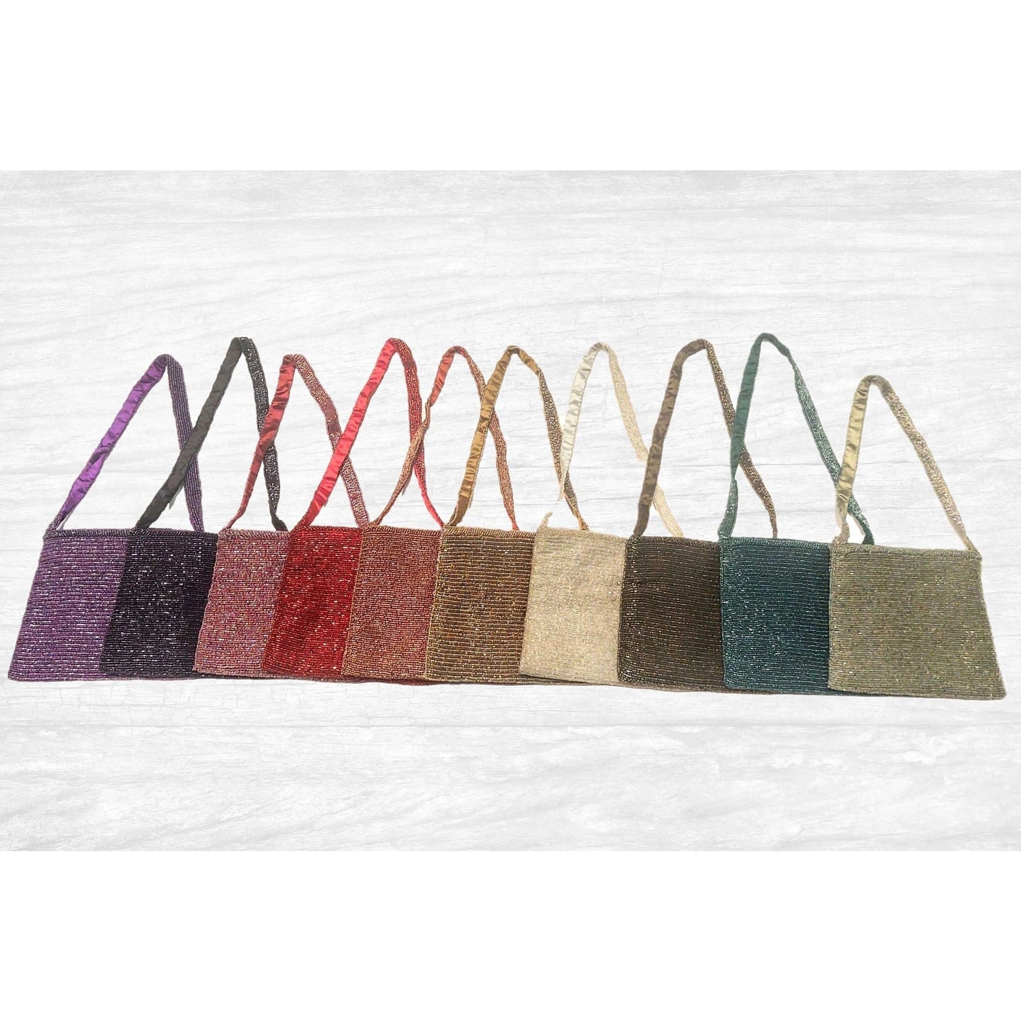 Hand Made Seed Beaded Purses