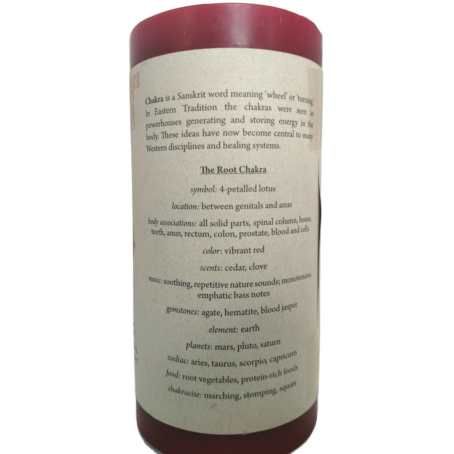 Root Chakra Candle