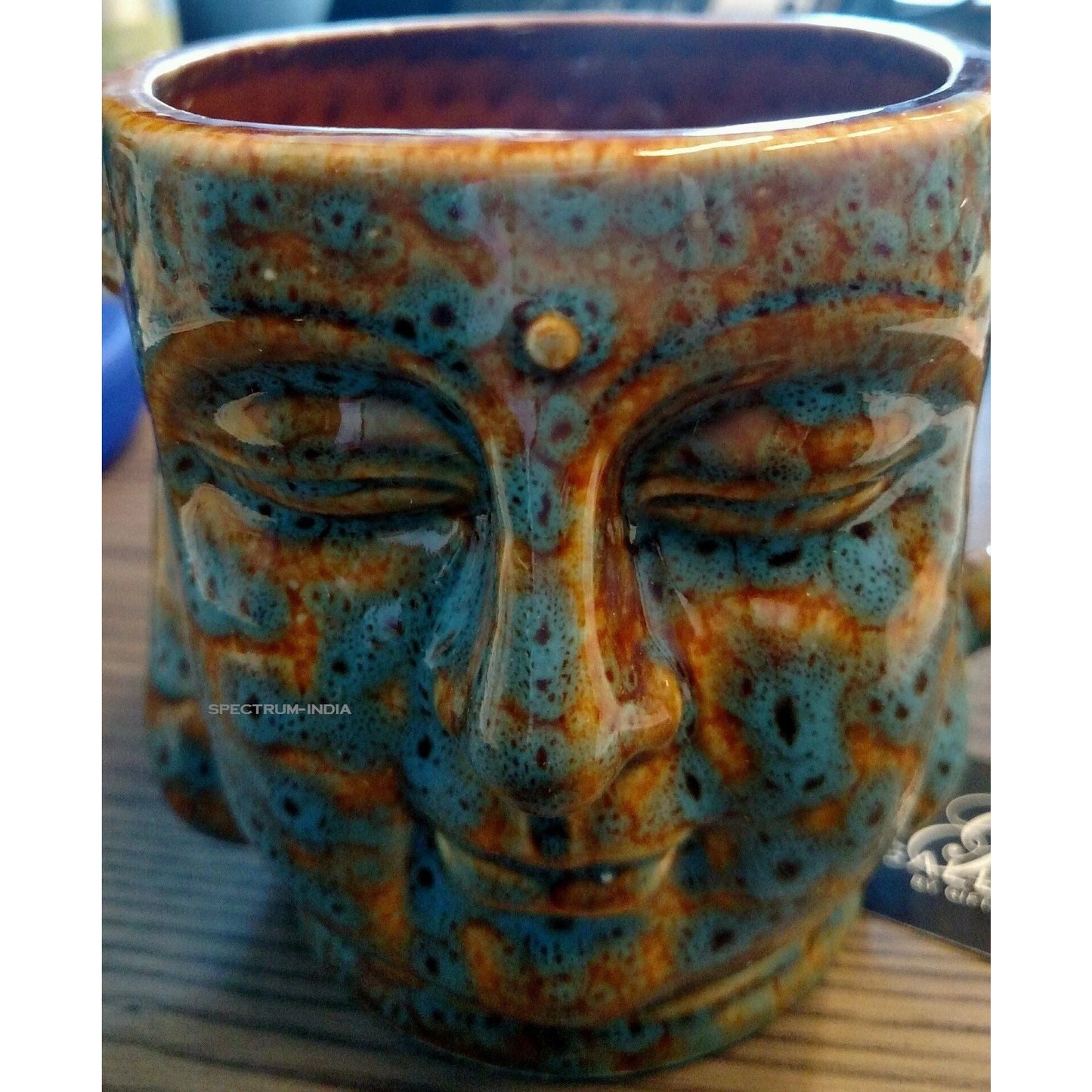 Buddha Head Ceramic Mug