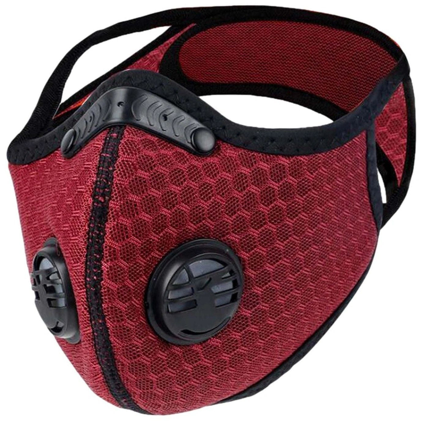 Washable and Reusable Sport Valve Mask With Velcro Closure