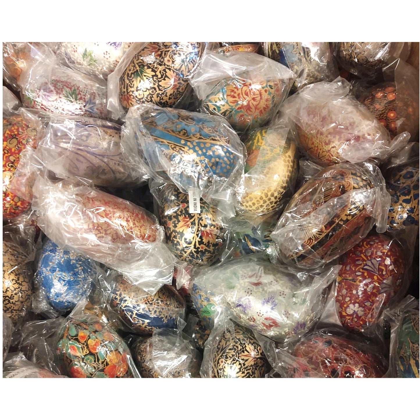 Kashmiri Paper Mache' Eggs