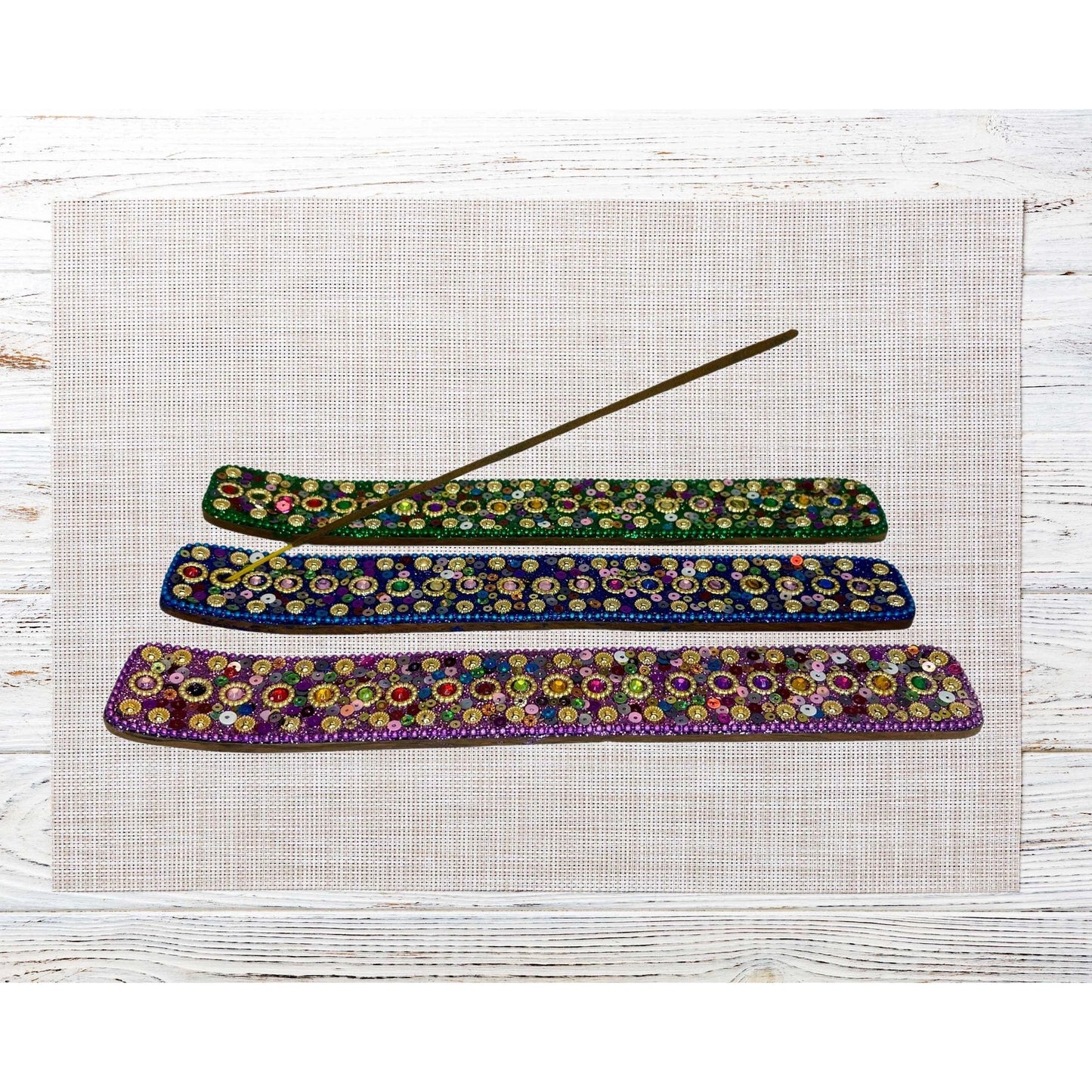Jaipuri Handicraft Incense Stick Holder - Handmade - * Incense Not Included *