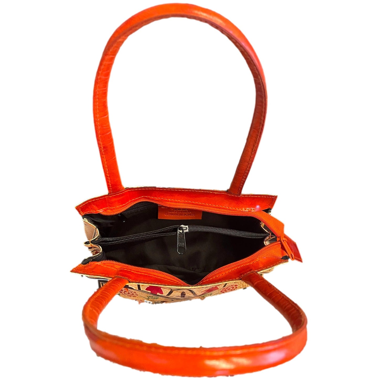 Shantiniketan Elephant Leather Purse