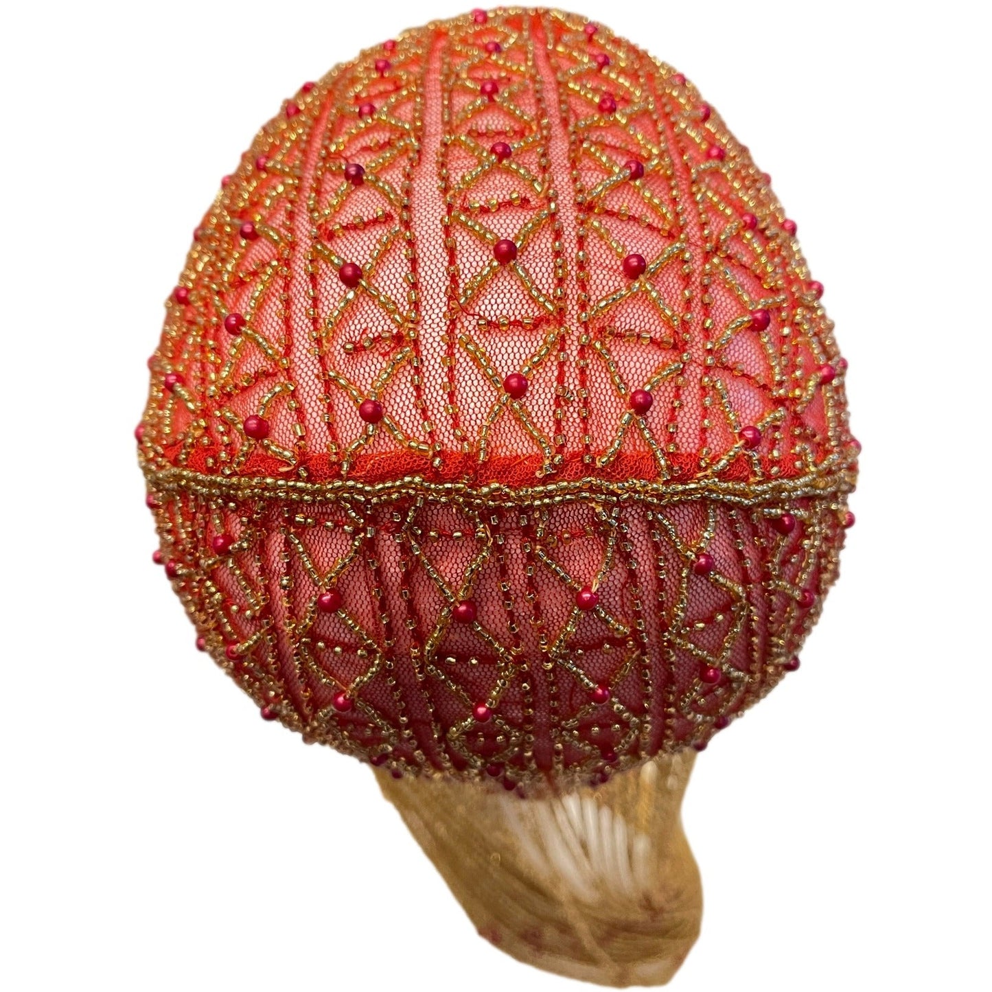 Beaded Juliet Cap - Hand Made