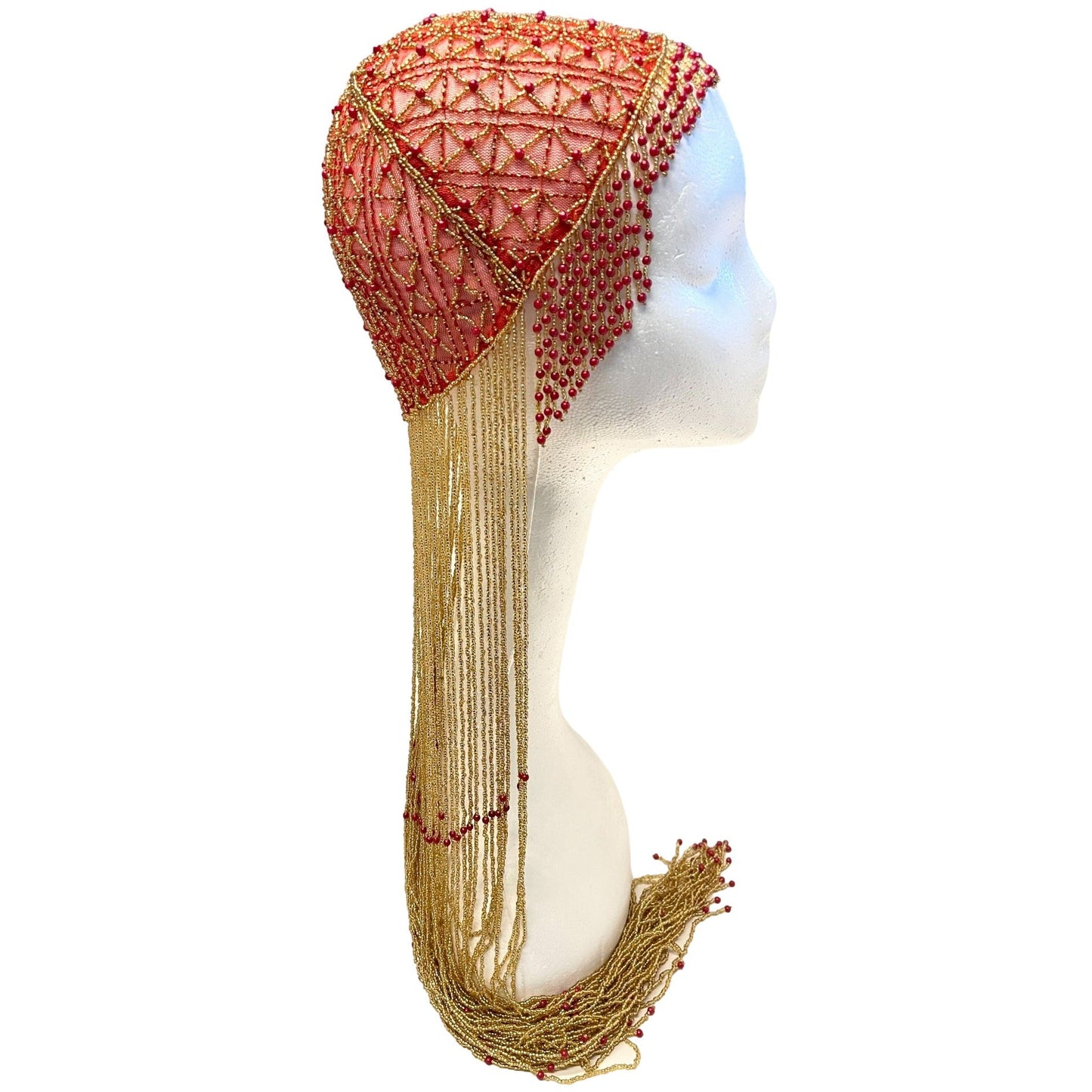 Beaded Juliet Cap - Hand Made