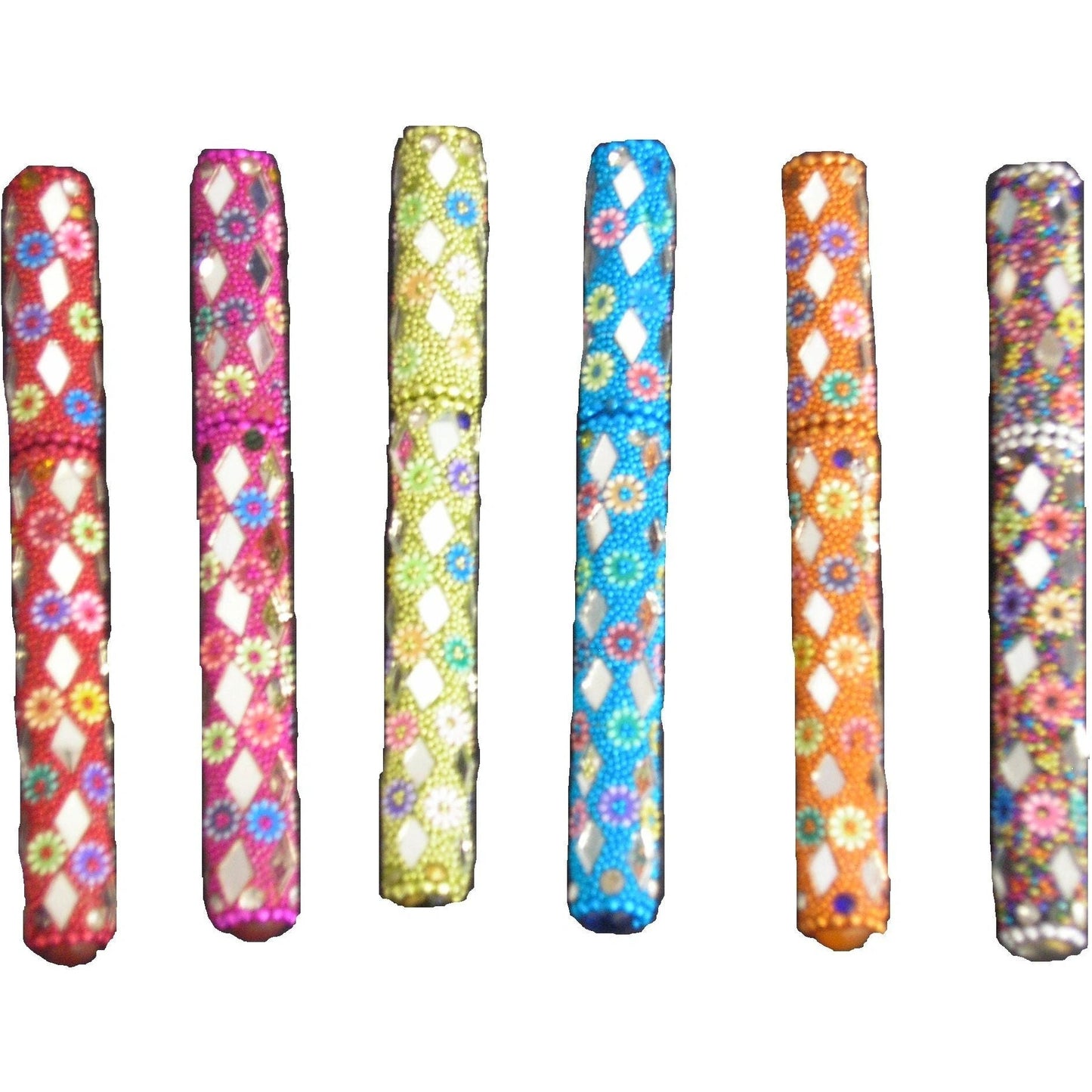 Handmade Beaded and Mirrored Pen