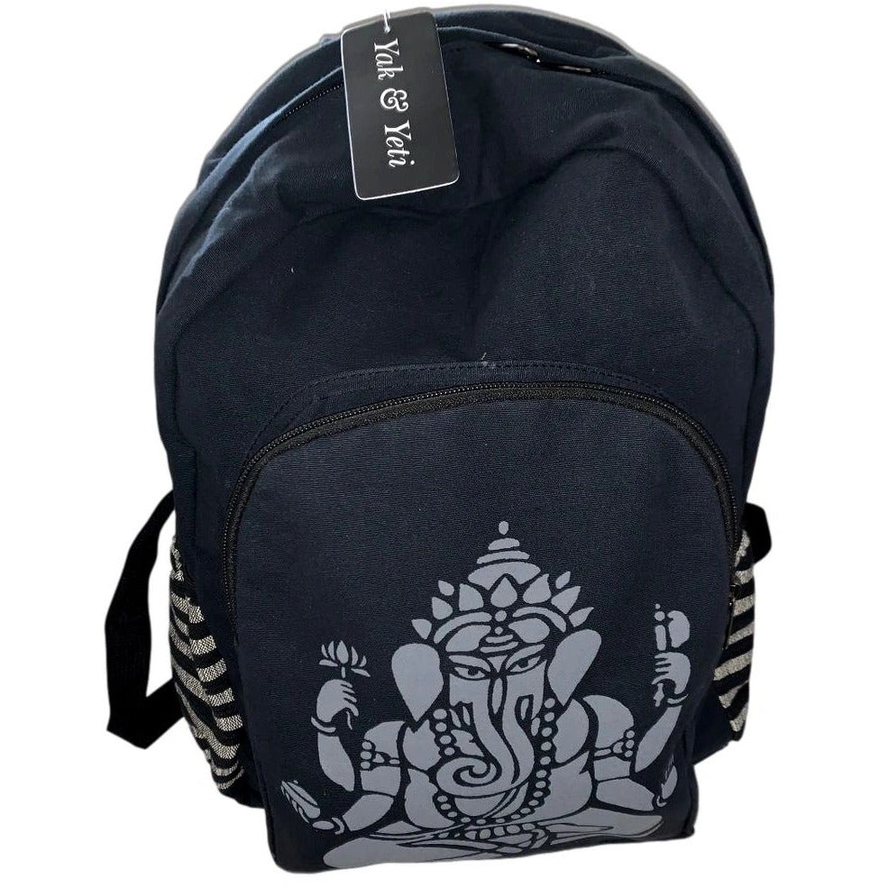 Yak & Yeti Black and Green Ganesh Backpack