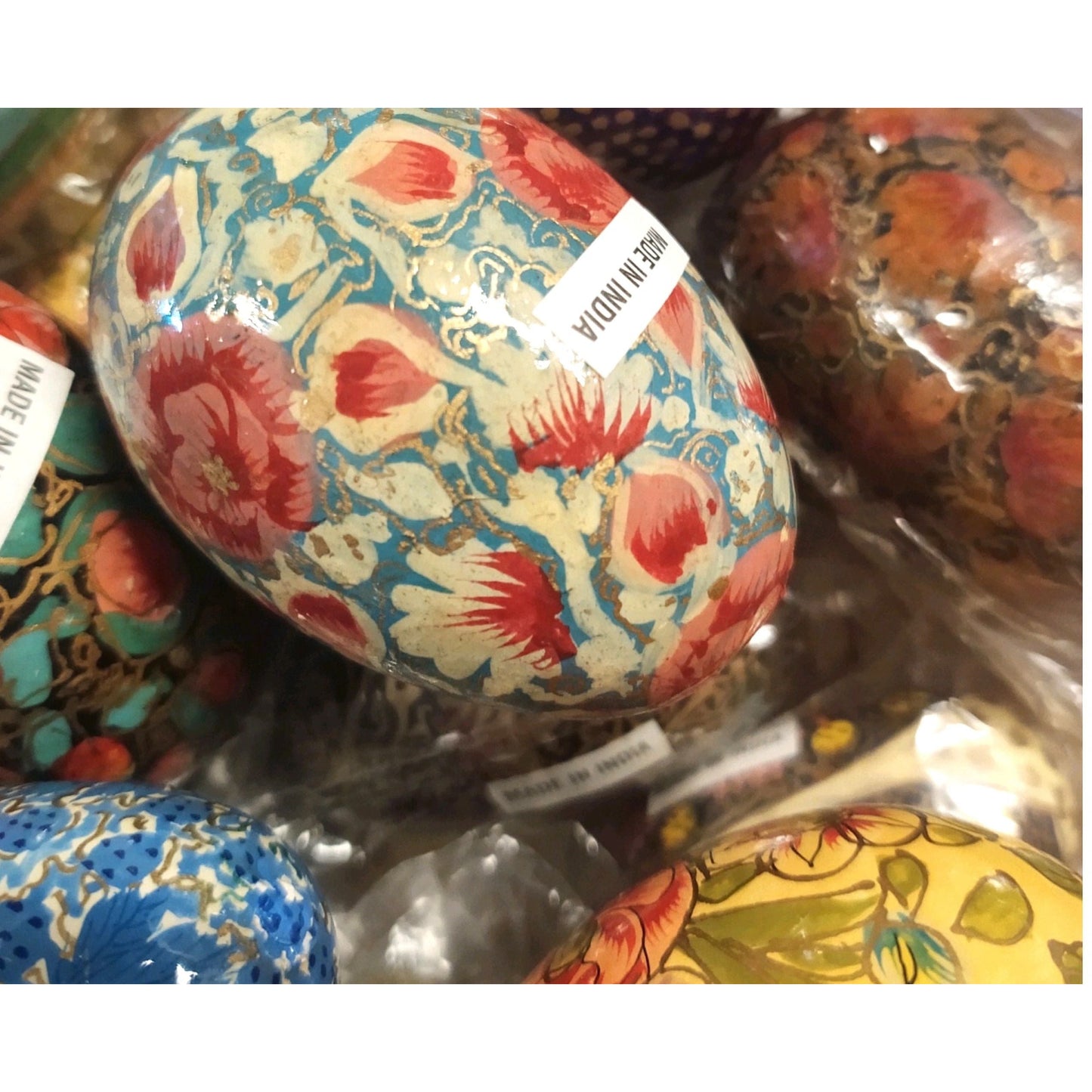 Kashmiri Paper Mache' Eggs
