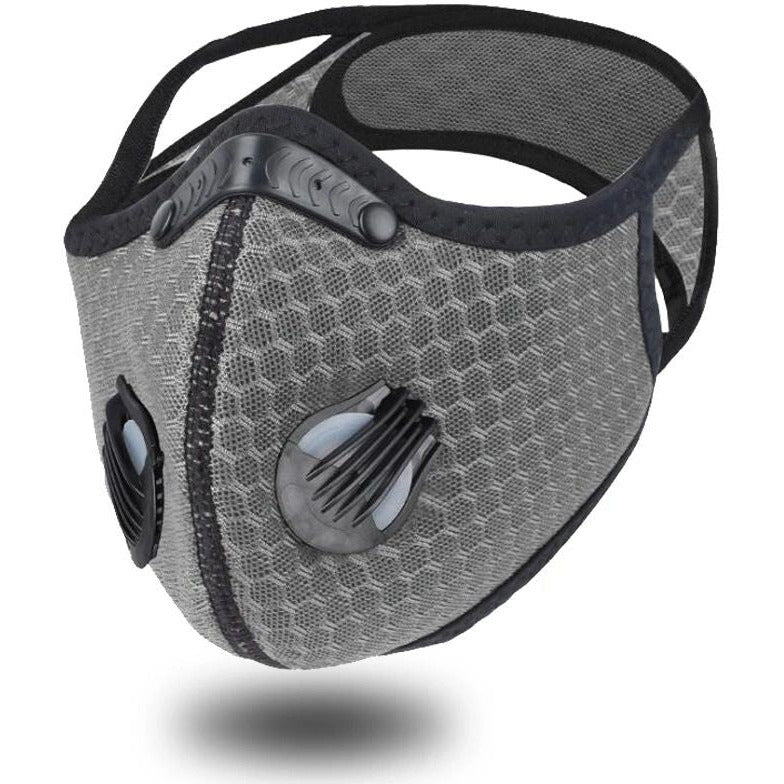 Washable and Reusable Sport Shield Exhalation Valve Mask With Velcro Closure