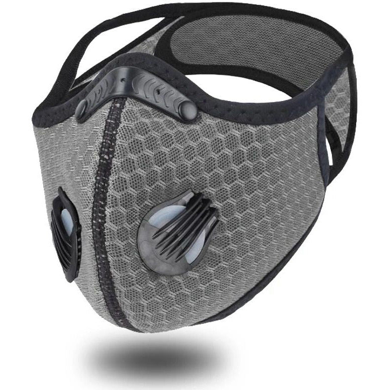 Washable and Reusable Sport Shield Exhalation Valve Mask With Velcro Closure-Clearance