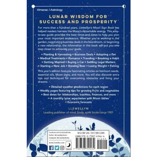 Llewellyn's 2020 Moon Sign Book