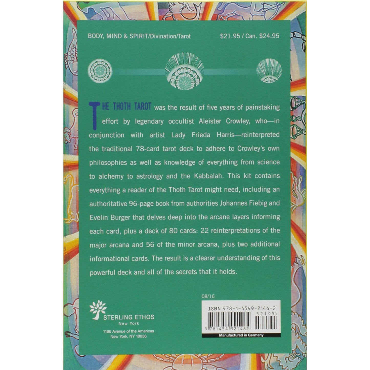 The Thoth Tarot Book and Cards Set: Aleister Crowley's Legendary Deck