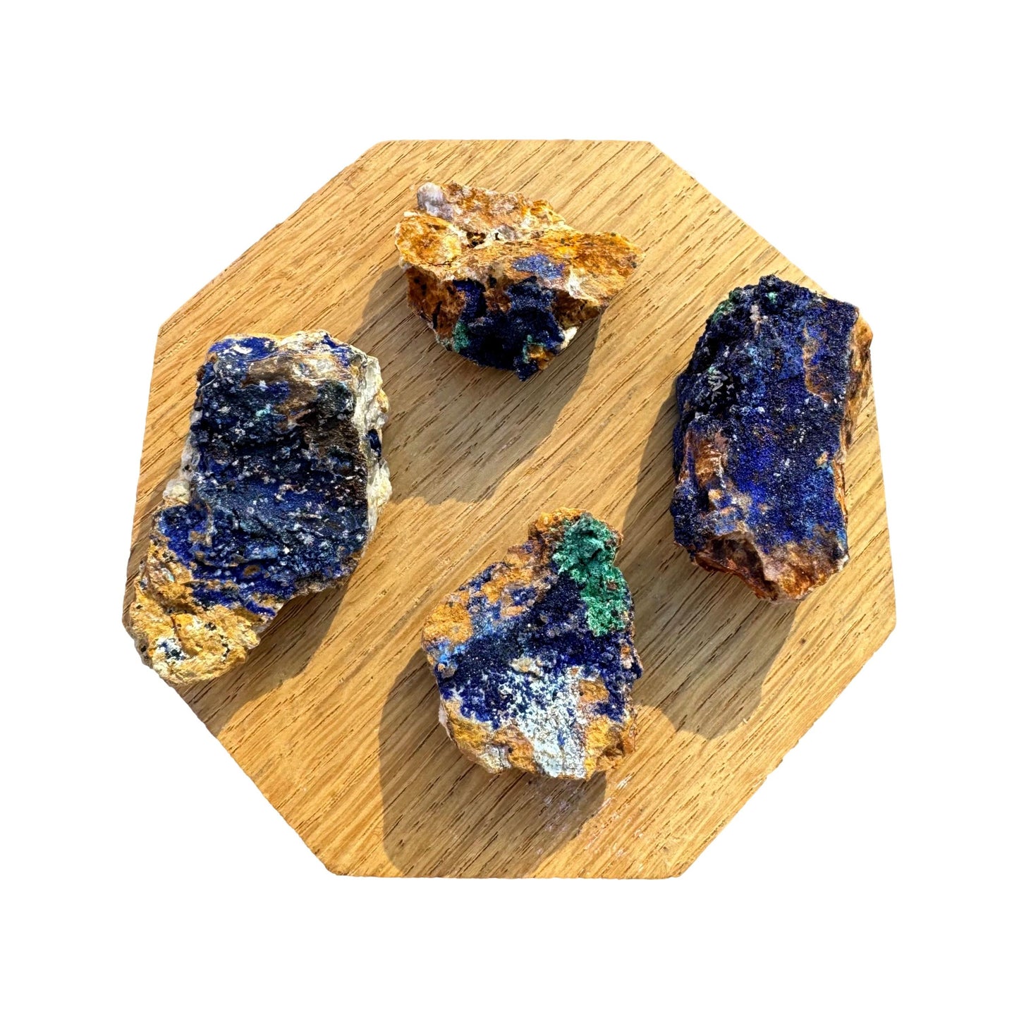 Raw Azurite Crystals