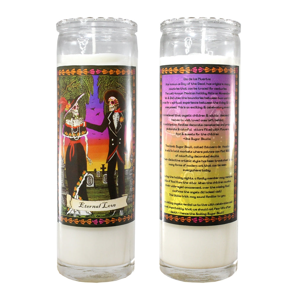 Angel Jar Candles with Prayer