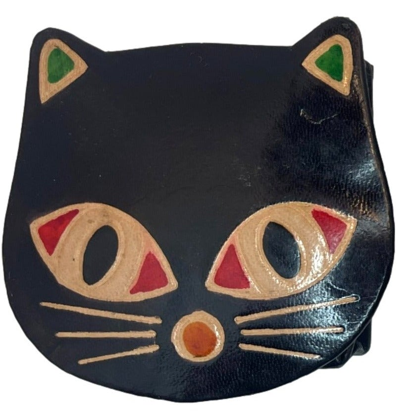 Shantiniketan Handmade Leather Coin Pouch