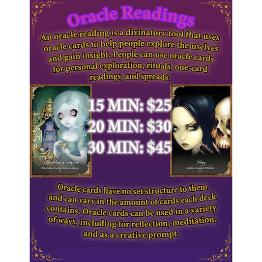 Oracle Card Reading- Phone Meeting