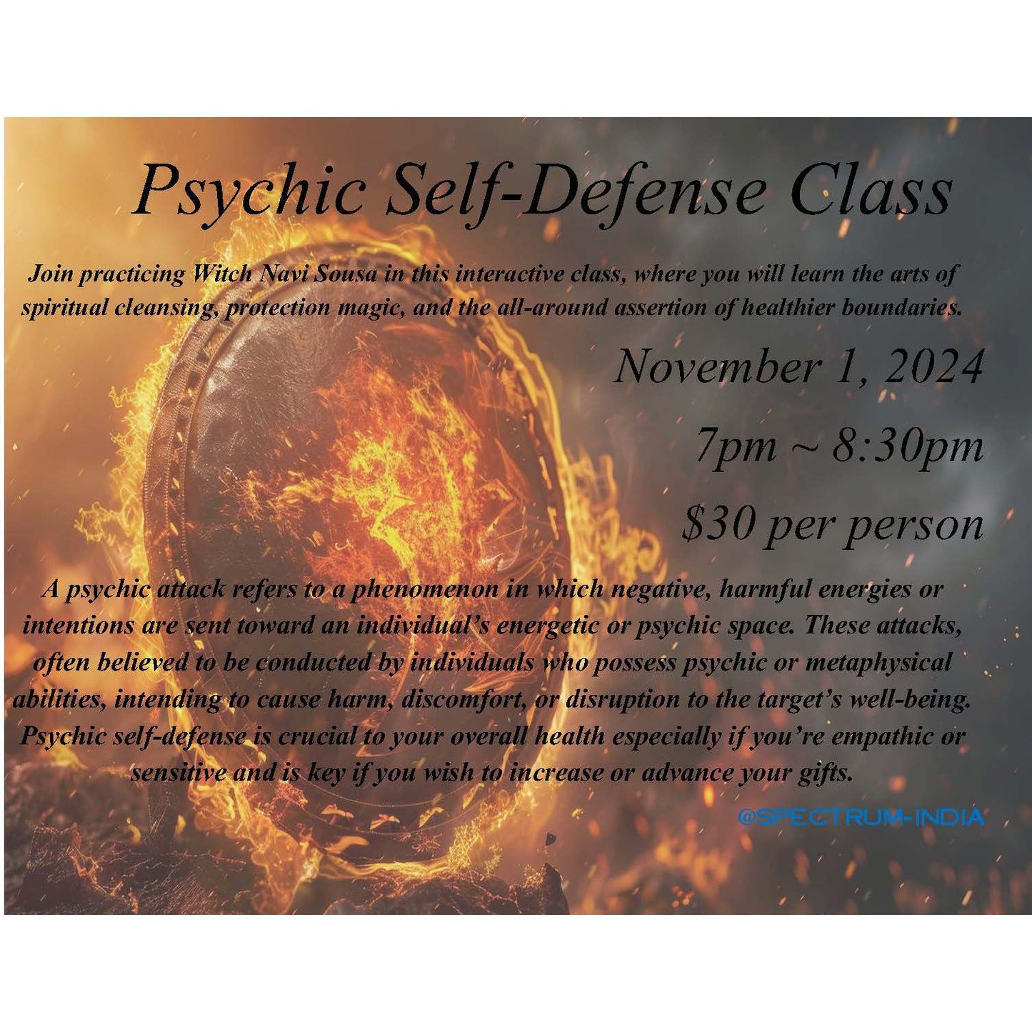 Psychic Self-Defense Class