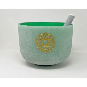 Perfect Pitch Singing Bowls in Colors With Symbols