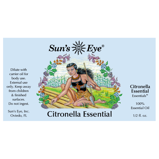Citronella Essential Oil By Sun's Eye