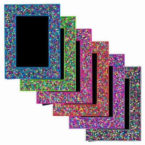 Glitzy Gem Rainbow Picture Frame