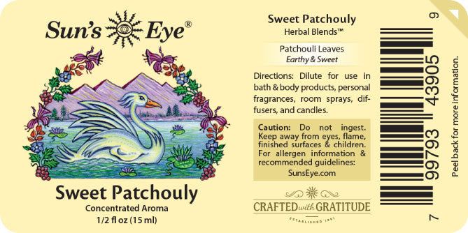 Patchouly Musk Essential Oil By Sun's Eye