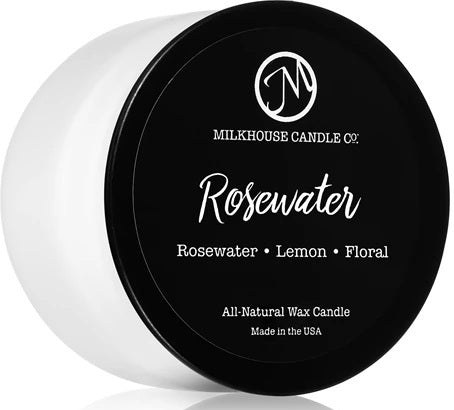 Milkhouse Candle Company, Creamery Glow Collection Scented Soy Candle: Cream Jar Candle 5-Ounce