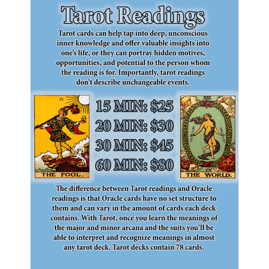 Tarot Card Reading In Store