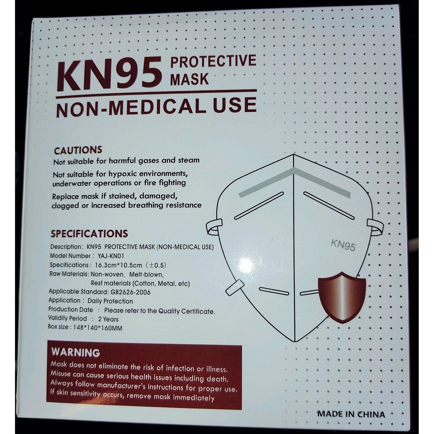 KN95 Protective Adult Masks-Clearance