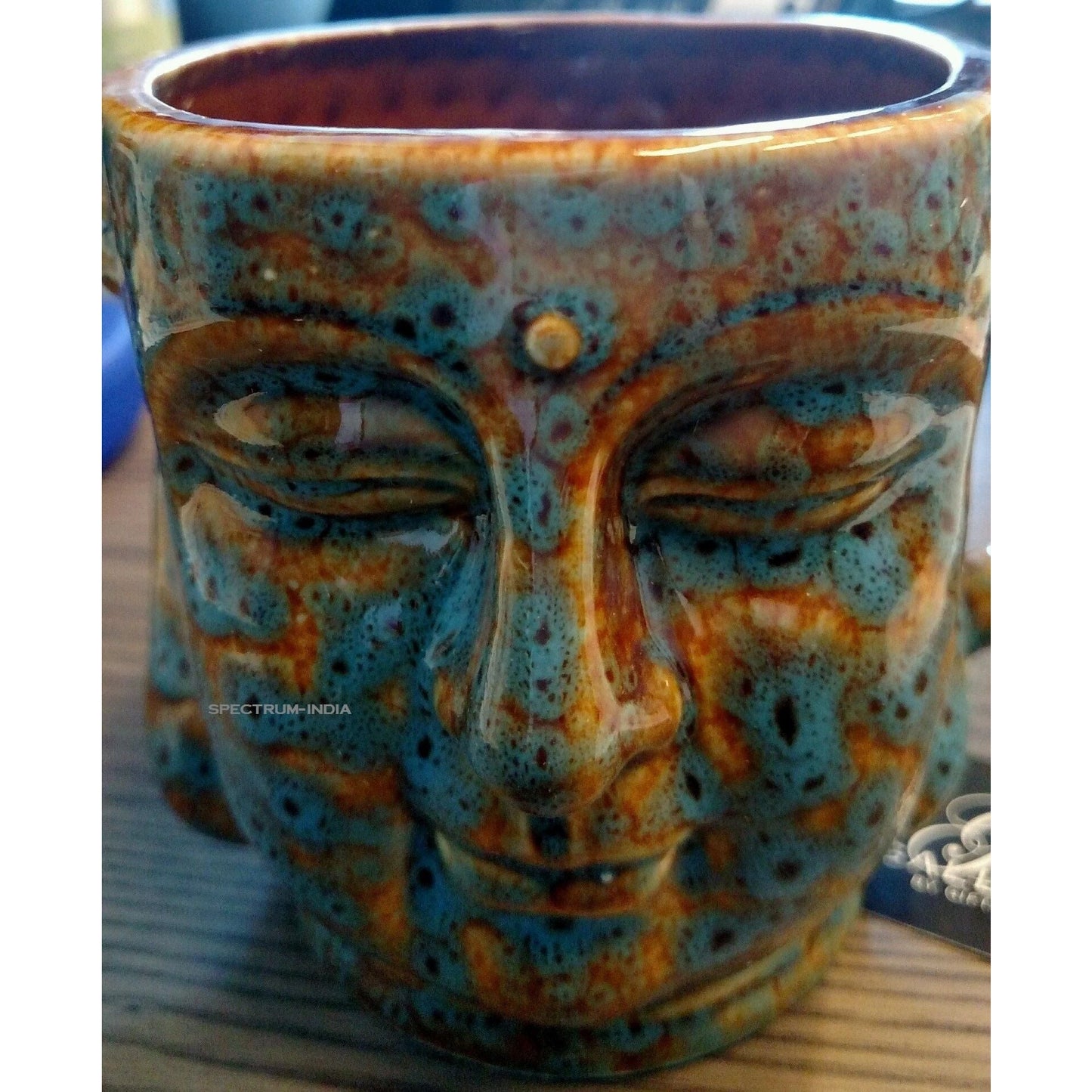 Buddha Head Ceramic Mug