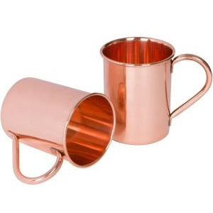 100% Solid Copper Moscow Mule Mug 16oz.