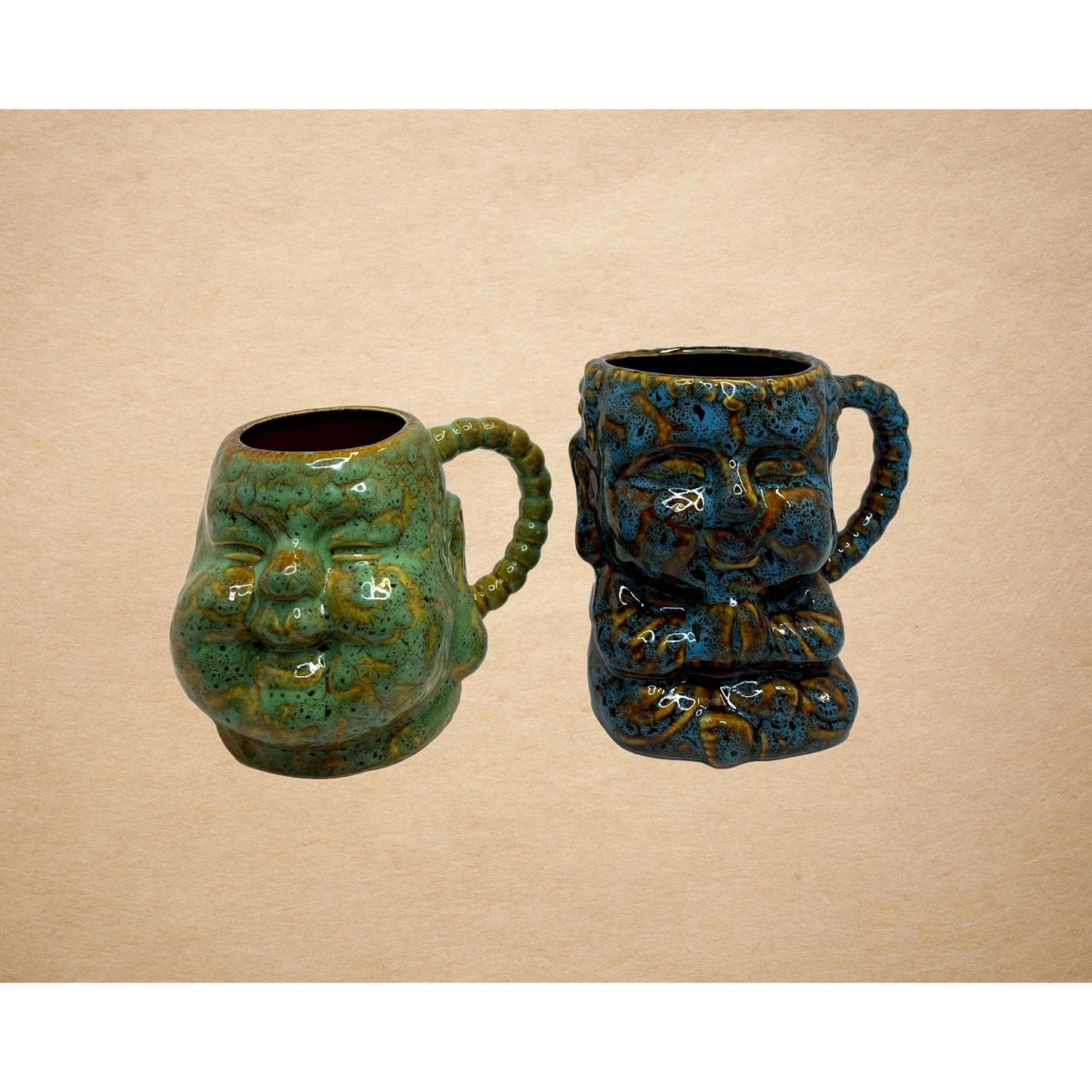 Laughing Buddha Mug, Buddha Mug, Ceramic Mugs
