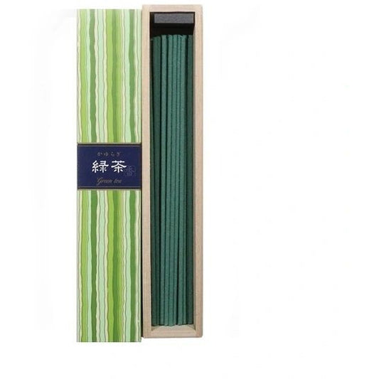 Nippon Kodo Kayuragi Japanese Incense Sticks Green Tea