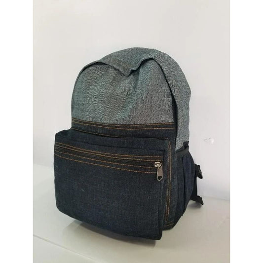Denim Backpack Great Size for Back to School