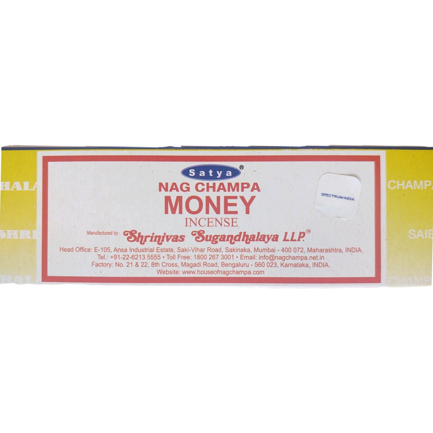 Satya Nag Champa Money Incense 15g