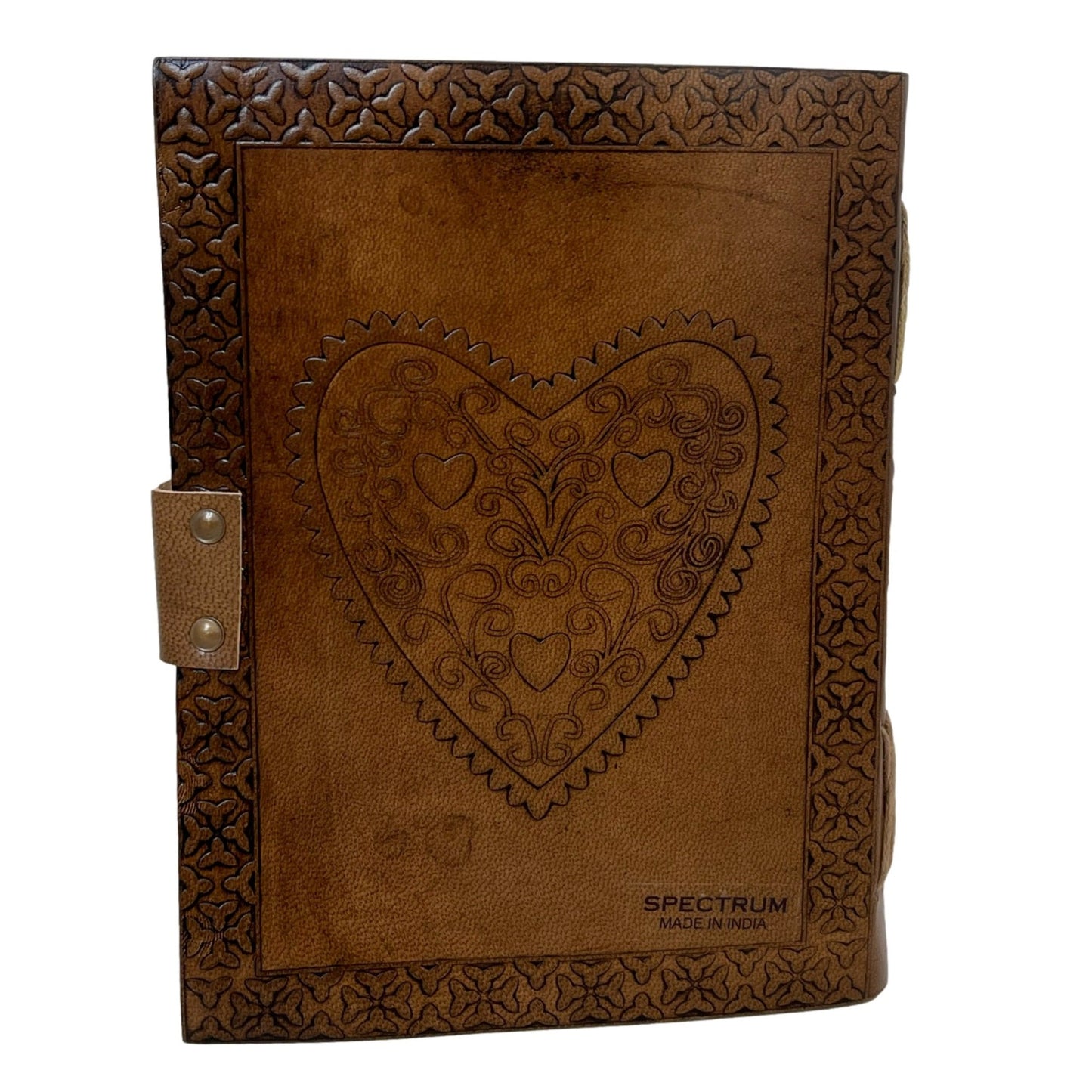 100% Leather Journal Embossed with an Owl