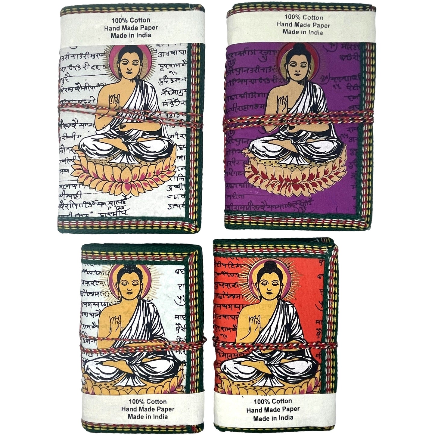 Buddha Hand Printed Cloth Journal